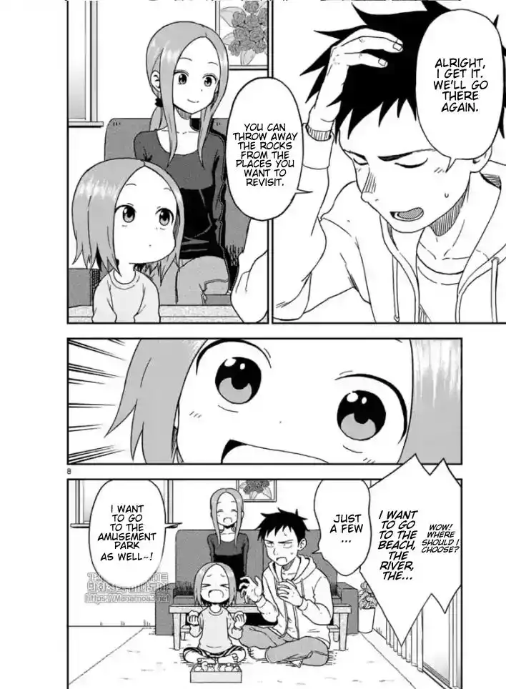 Karakai Jouzu no (Moto) Takagi-san Chapter 84 8